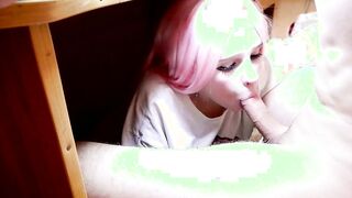 I pleased my nerd with a oral sex