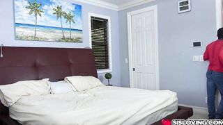 19 Yo room raiders getting sexual in stepbros bedroom