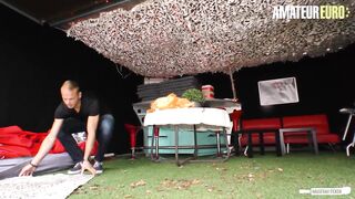 AMATEUR EUROPEAN - Cheating Dark Hair Danny Bubbles Sucks And Fucks