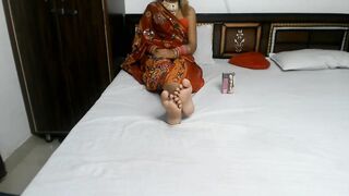 Punjab red sari chick savita
