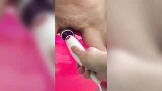 Erotic Santa stripping and ride a vibrator