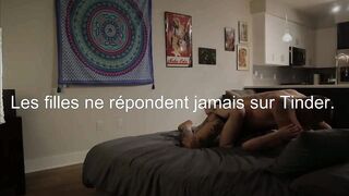 Petasse rouquine dominee par un mec muscle et determine