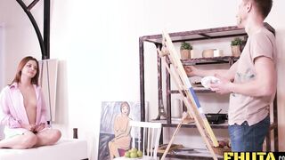 FHUTA - A Nice Anal Reward After Painting Lila West
