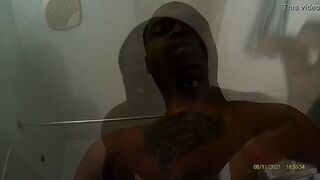 Huge african penis ready for soak vagina solo masturbation.