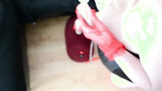 Machine Sex Blonde Housewife
