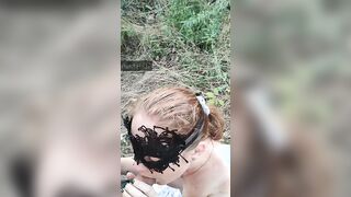 PeachBitch:Fucking doggy Teengirl into publick park