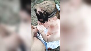 PeachBitch:Fucking doggy Teengirl into publick park