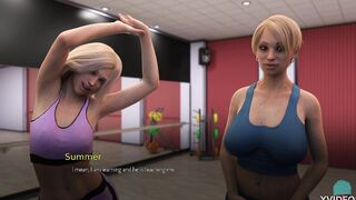 COLLEGE TIED #09 - milf does yoga