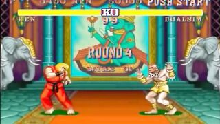 FK2 - mom clothed as CHUN-LI gets her vagina fisted