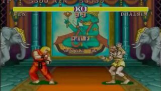 FK2 - mom clothed as CHUN-LI gets her vagina fisted