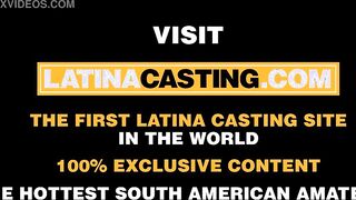 Hispanic Teenie Gets Insane Anal Casting