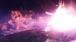 Screwing my brothers wifey by the camp fire