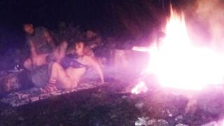 Screwing my brothers wifey by the camp fire