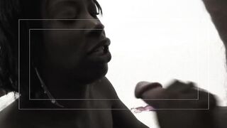 Curvy black shows her fucking talents to the camera