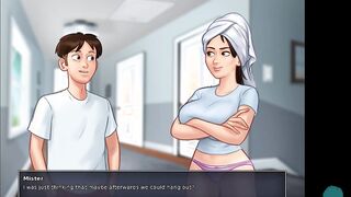 SUMMERTIME SAGA #22 • Getting blown off by a dark haired