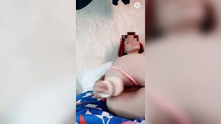 I masturbate alone at home