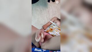 I masturbate alone at home