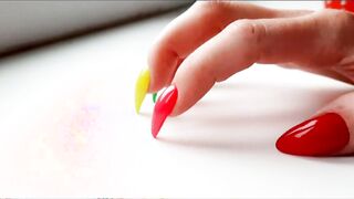 Bondage of nails. I have a new manicure