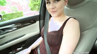 Adalind Gray gets nailed inside the back seat
