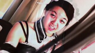 Japanese crazy amateurs - spanking maid and hardfucking