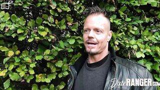 British Dark Haired went for a FIRST DATE SEX! DATERANGER.com