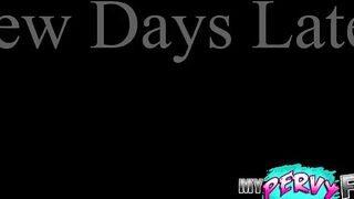 Bombshell Step-Daughter Gets Naked For Me - Vienna Ebony -
