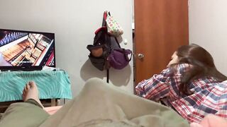 Brother are you masturbating? let me help you I want