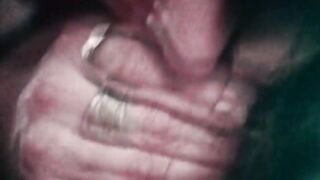 Nice Bombshell cunt with mouth banged up on a motorcycle and sucks