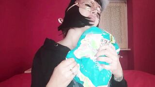 happy halloween, stepson!! trick or...diaper?