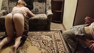 Your mistress is busy now! Wait cuckold