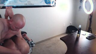 Perv Step daddy jizzes inside my tight snatch
