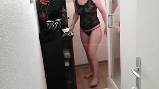 Ready She spies and ends up boned rough with her