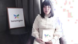 Japanese amateur Ryo with her babe white bra and underwear