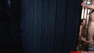 Kinky older man fucks a slender dark haired barely legal with tiny