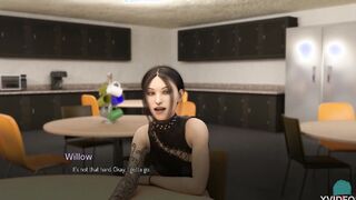 COLLEGE TIED #12 - milf professor masturbates