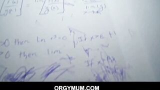 Tattooed step mother notices that her step son Johnny is