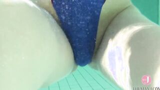 Clear man muscle inside a swimsuit! Mayumi Yamanaka is fascinated