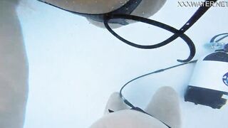 Sophie Murena hottest solo Cutie underwater