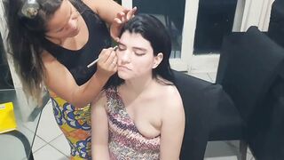 Paty Booty gets soak while preparing an actress for the