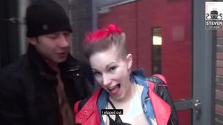GERMAN GODDESS OUTDOORS birthday 3SOME! StevenShame.dating