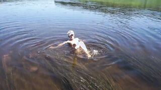 Naked into Volga two