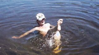 Naked into Volga two