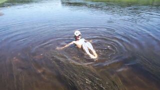 Naked into Volga two