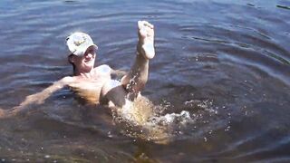 Naked into Volga two