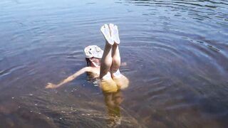 Naked into Volga two