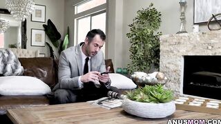 Teacher Brock Cooper boned Lauren Phillips into the booty for