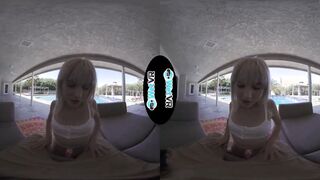 WETVR Oiled Up Blonde Banged Into VR Porn