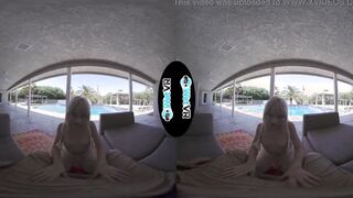 WETVR Oiled Up Blonde Banged Into VR Porn