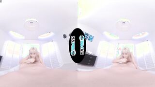 WETVR Oiled Up Blonde Banged Into VR Porn