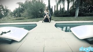 DAGFS - Jillian Janson Enjoying Happy Hour At The Pool